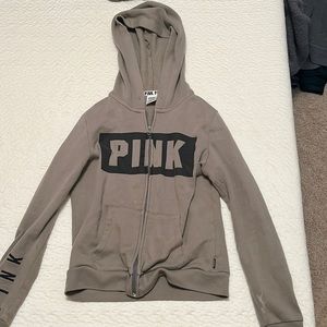 NWOT PINK Women’s Zip Up Hoodie Size Small